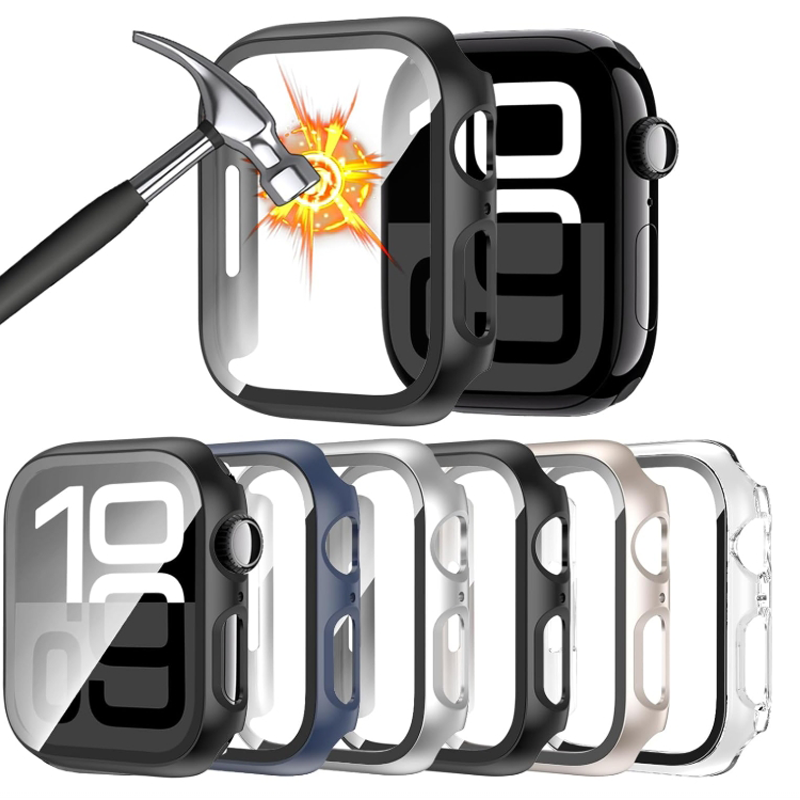 Smartwatch Band Accessories - Kaca Antigores + Casing untuk Apple