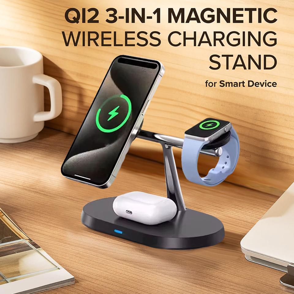 Smartwatch Ac - Stasiun Pengisian Daya Magnetik Nirkabel 3