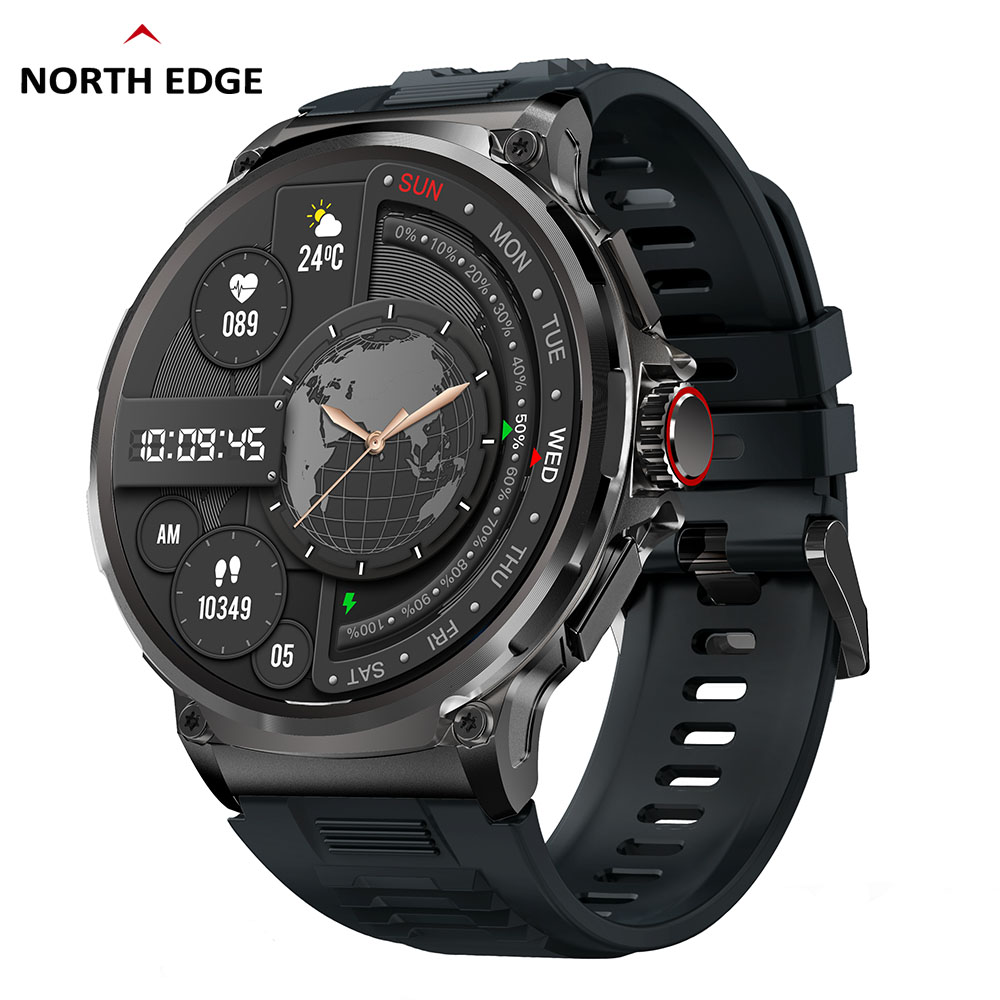 Smartwatch Instagram - NORTH EDGE jam tangan pintar pria,