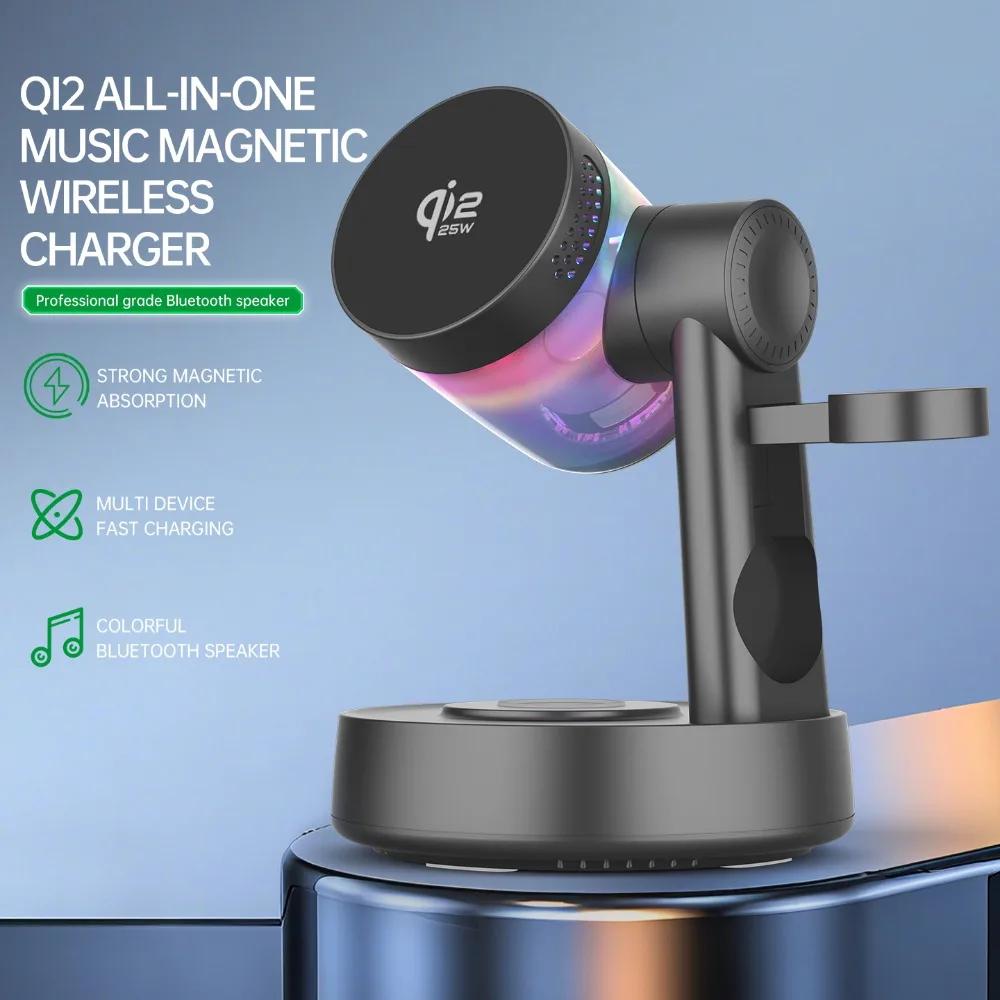 Smartwatch Ac - Qi2 25W Pengisi Daya Nirkabel Magnetik