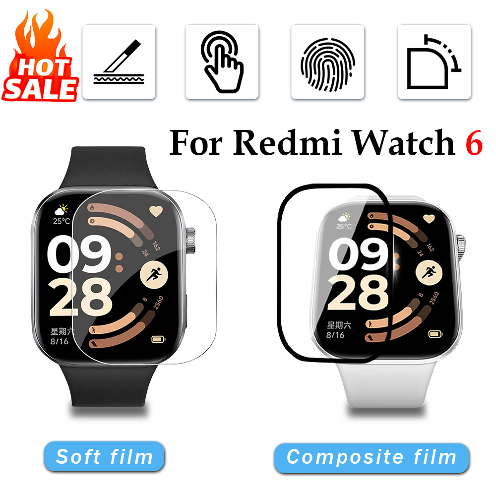 Xiaomi Smartwatch Accessories - 1-5 Buah Film Lembut untuk Xiaomi