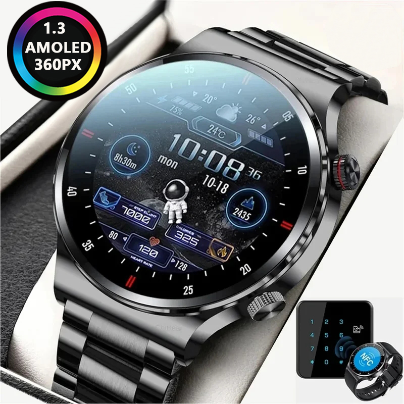Smartwatch Custom - Jam Tangan Pintar GPS ECG+PPG Bluetooth
