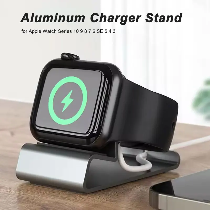 Watch Charging Dock - Dudukan pengisi daya aluminium untuk jam
