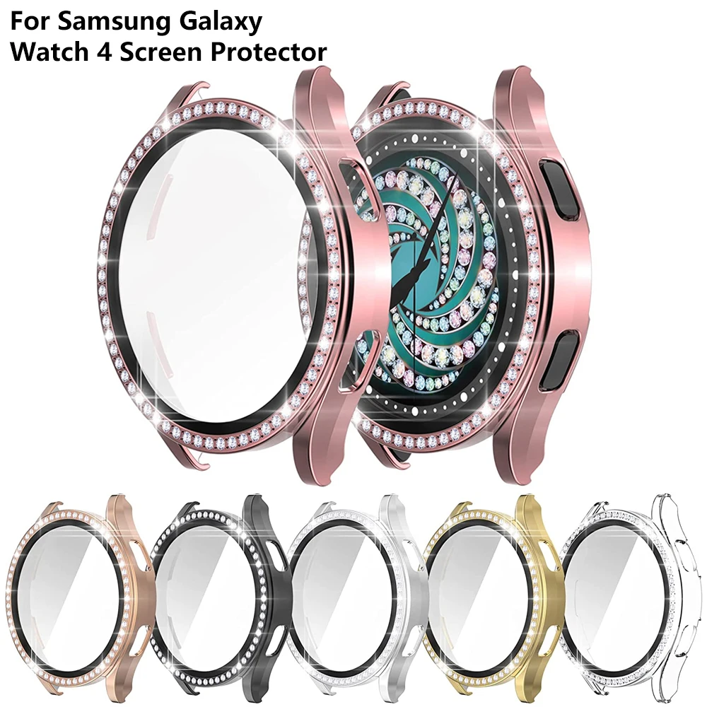 Accessories For Galaxy Watch 5 - Kaca + casing untuk jam tangan