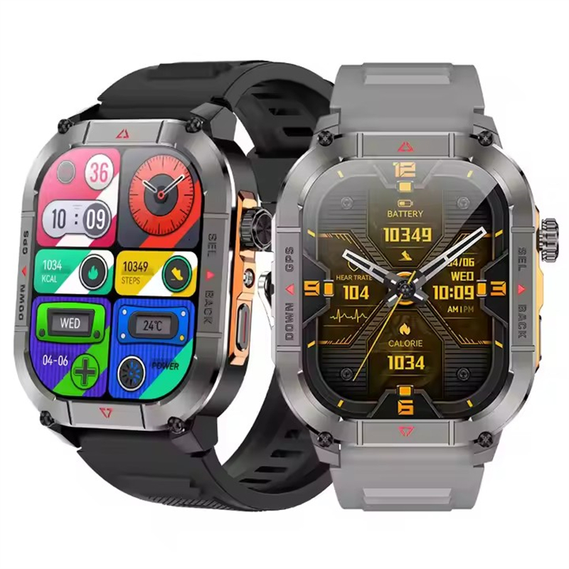 Smartwatch Touch - Jam Tangan Pintar Pria HK84 Baru