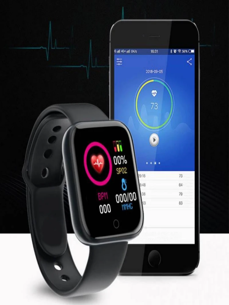 Smartwatch Touch - Jam Tangan Pintar untuk Wanita Pria