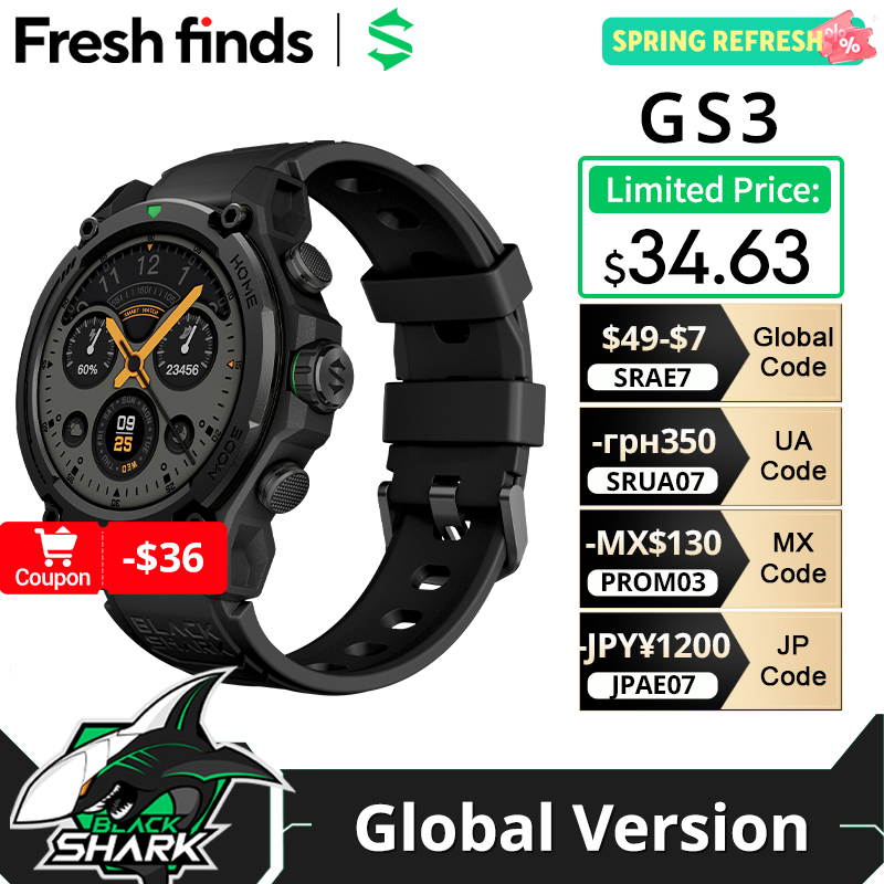 Smartwatch Faces - [World Premiere] Jam Tangan Pintar Blackshark