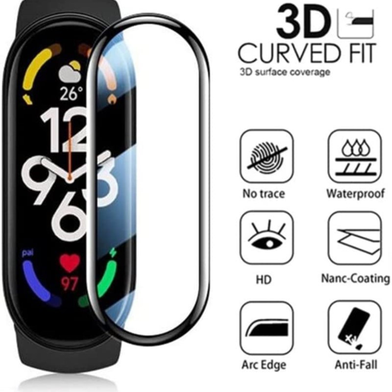 Xiaomi Smartwatch Accessories - Pelindung Layar Penuh 3D untuk Xiaomi