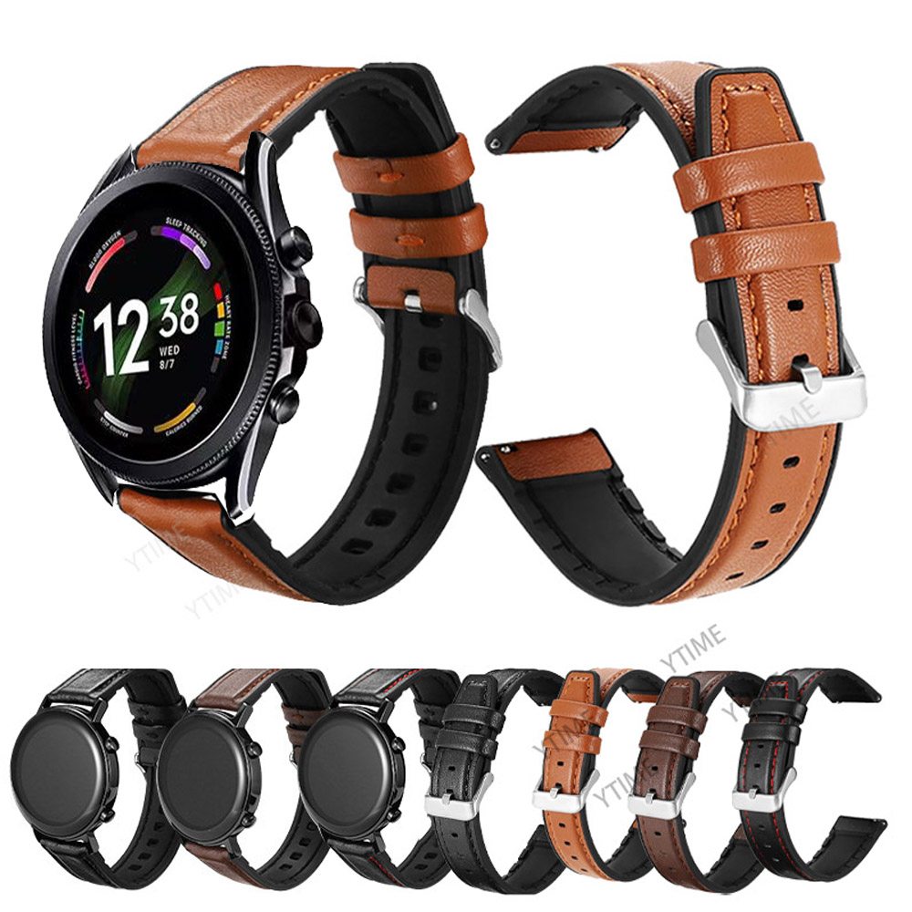 Fossil Smartwatch Accessories - Gelang kulit silikon 22mm untuk Fossil
