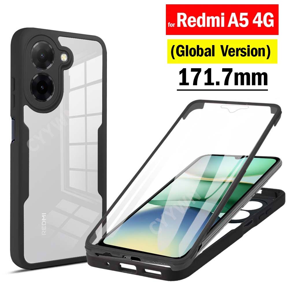 Screen Protector Film - Casing Transparan Pelindung Layar Seluruh Bodi