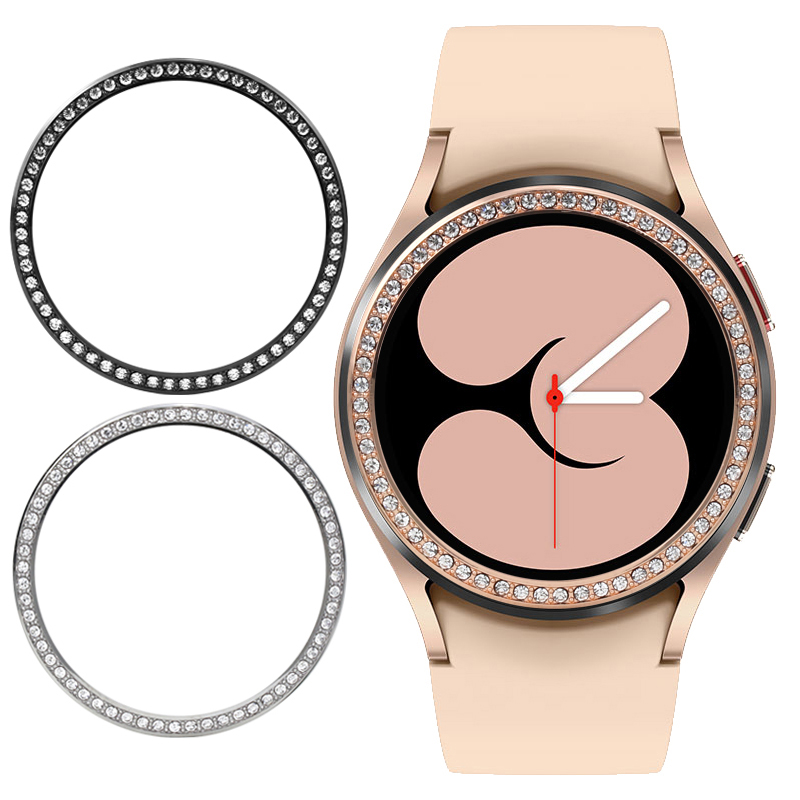 Accessories For Galaxy Watch 5 - Aksesori cincin berlian Bling Bumper logam,