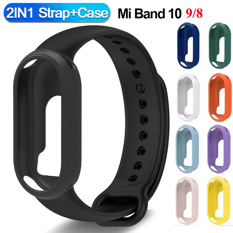 Xiaomi Smartwatch Accessories - Tali Silikon + Casing Jam Tangan