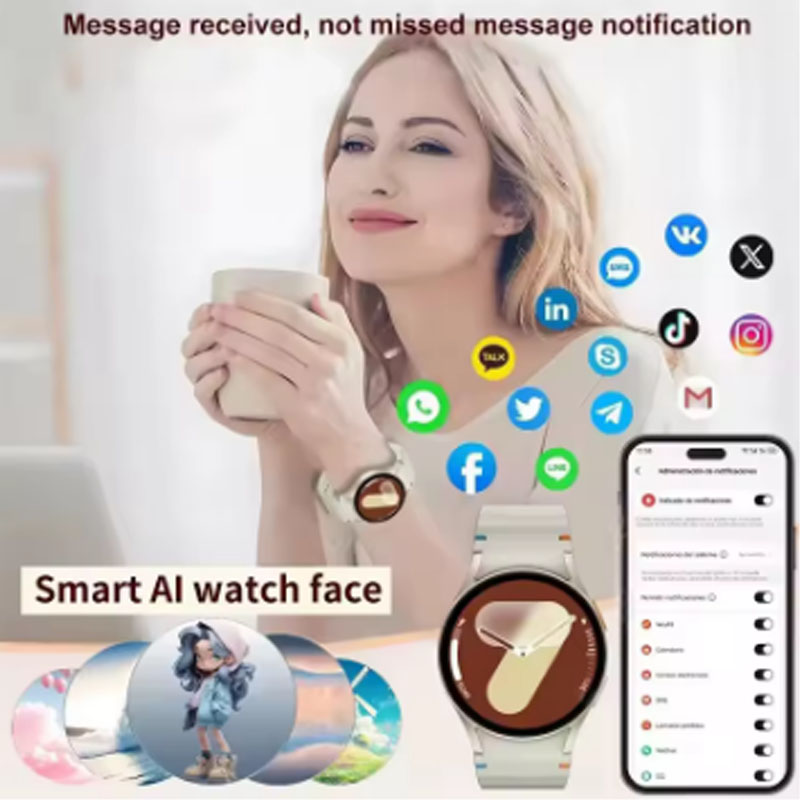 Smartwatch Custom - Jam Tangan Pintar Pria Wanita HD