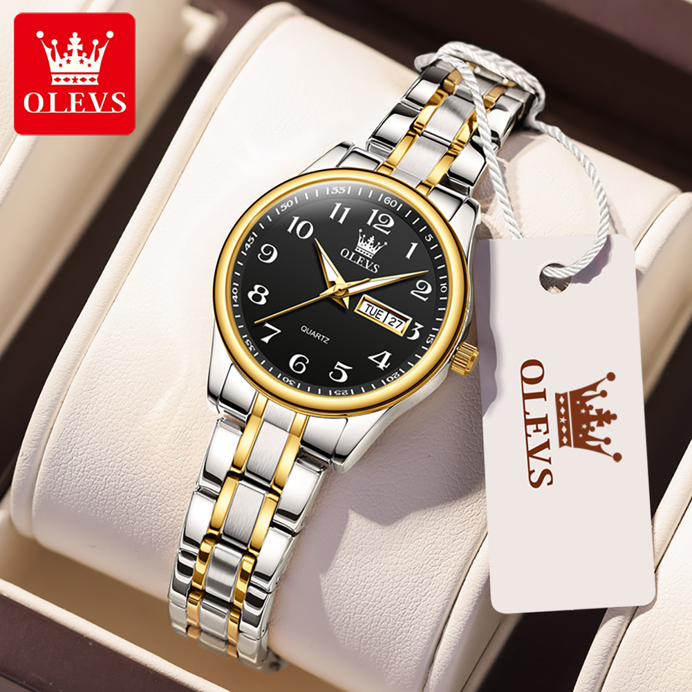Accessories With Watch - Jam Tangan Wanita Merk OLEVS Quartz