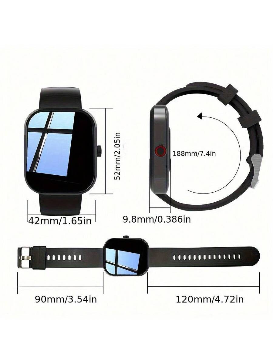 Smartwatch Touch - Jam Tangan Pintar, Panggilan/Nomor Panggil Nirkabel,
