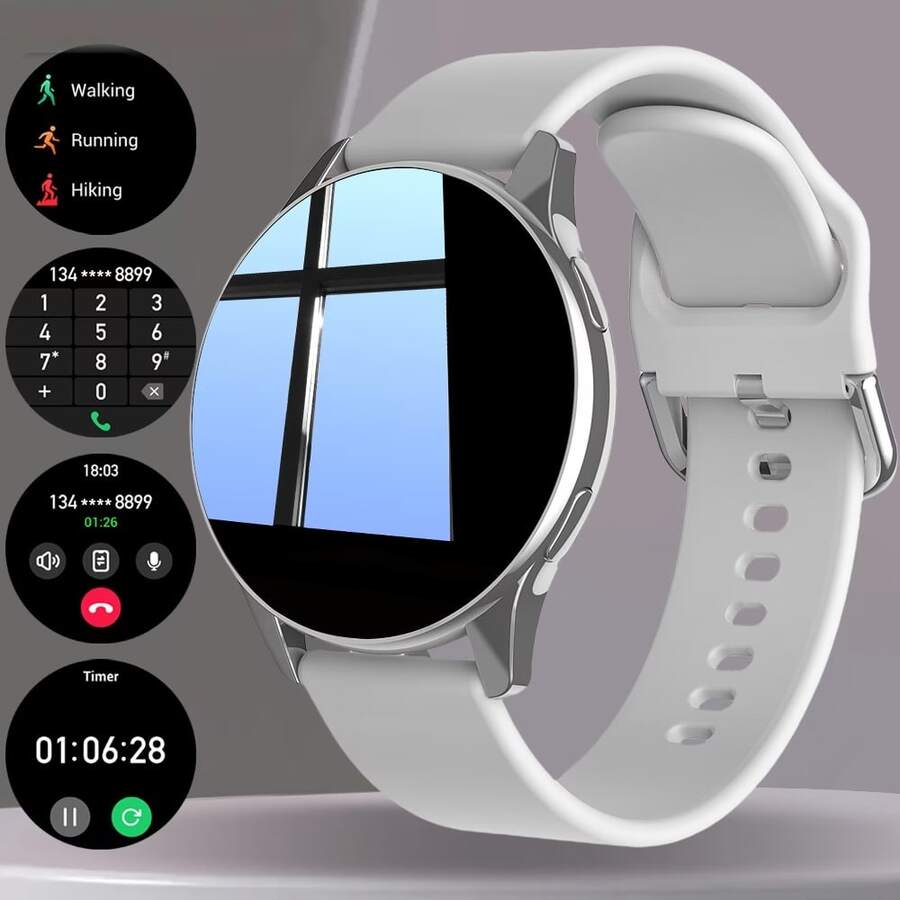 Smartwatch Touch - Jam Tangan Pintar, Panggilan/Nomor Panggil Nirkabel,