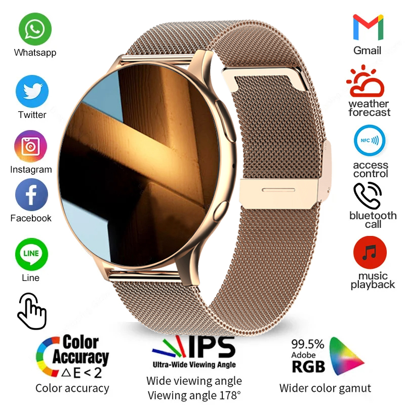 Smartwatch Instagram - Jam Tangan Pintar Wanita 2026 Panggilan