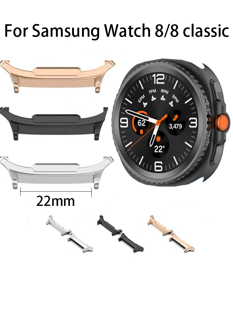 Smartwatch Band Accessories - Konektor Gelang Jam 22Mm untuk Jam