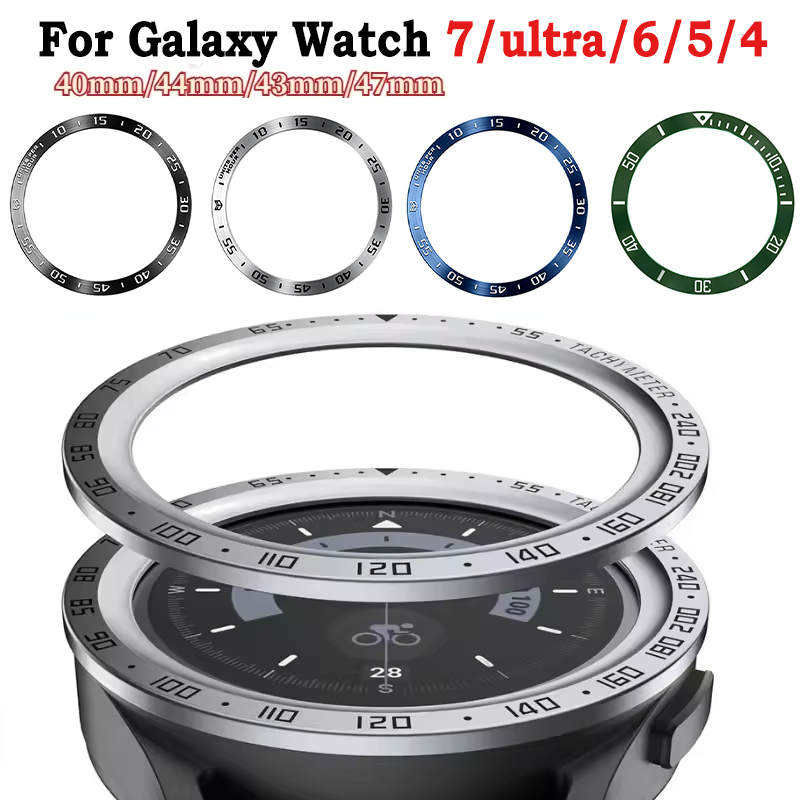 Accessories For Galaxy Watch 5 - Bezel logam untuk jam tangan Samsung