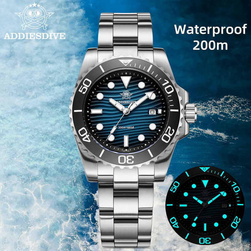 Accessories With Watch - ADDIESDIVE Jam Tangan Kuarsa Pria 2115