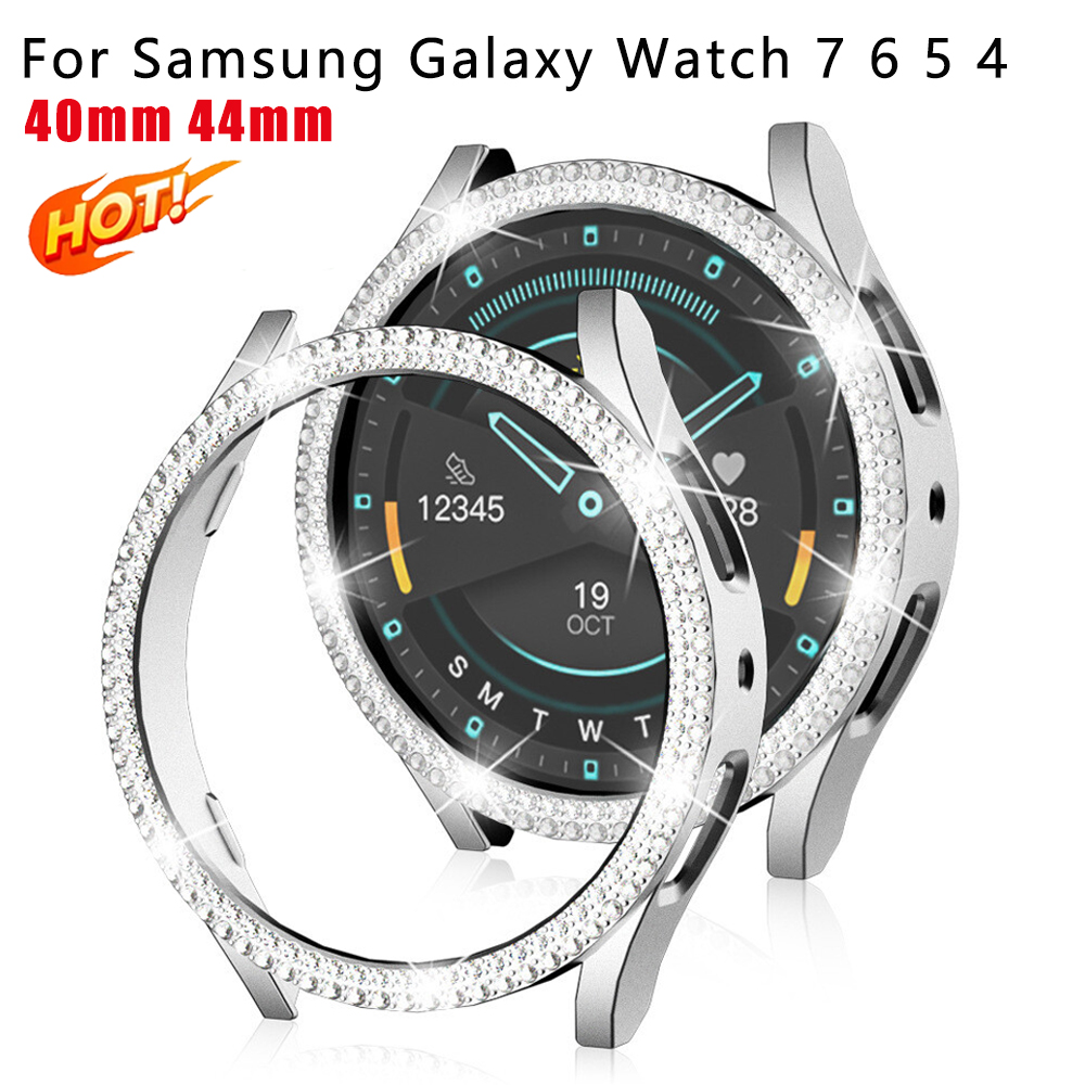 Accessories For Galaxy Watch 5 - Casing Berlian Berkilau untuk Samsung Galaxy