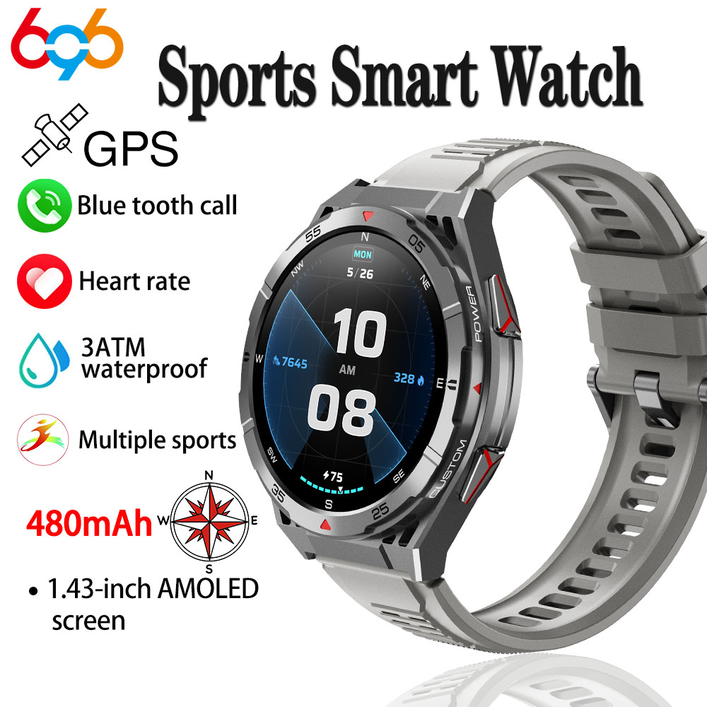 Jam tangan pintar olahraga GPS - Smartwatch Instagram ulasan dan harga