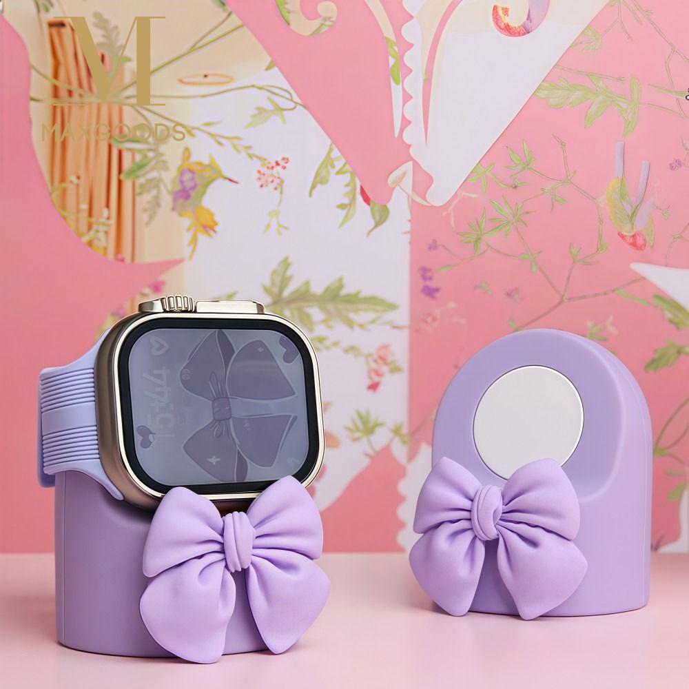 Bow Smart Watch Charger Stand  - Watch Charging Dock ulasan dan harga