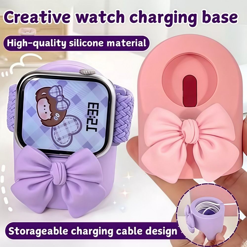 Bow Smart Watch Charger Stand  - Watch Charging Dock ulasan dan harga