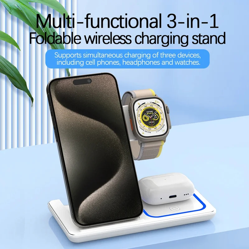 Stasiun Pengisian Daya Nirkabe - Smartwatch Ac ulasan dan harga
