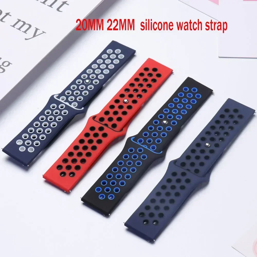 Tali Silikon 22MM 20Mm untuk J - Xiaomi Smartwatch S4 Accessories ulasan dan harga