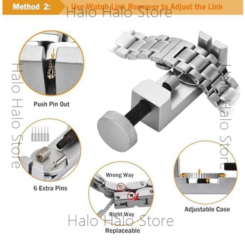 Alat perbaikan jam tangan Lepa - Tool Kit Strap Change ulasan dan harga