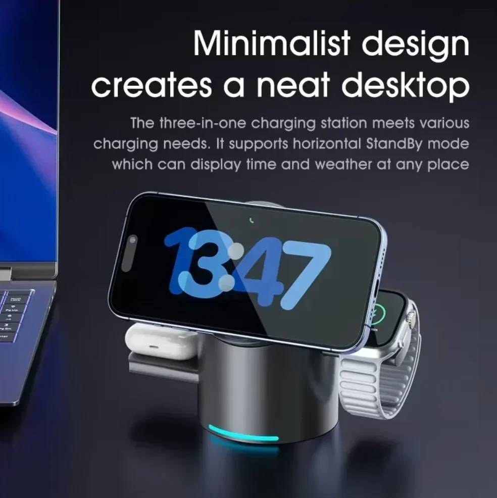 Pengisi Daya Nirkabel Magnetik - Smartwatch Touch ulasan dan harga