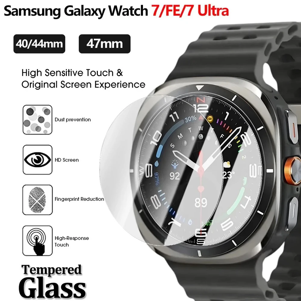 Kaca Tempered untuk jam Samsun - Accessories For Galaxy Watch 5 ulasan dan harga