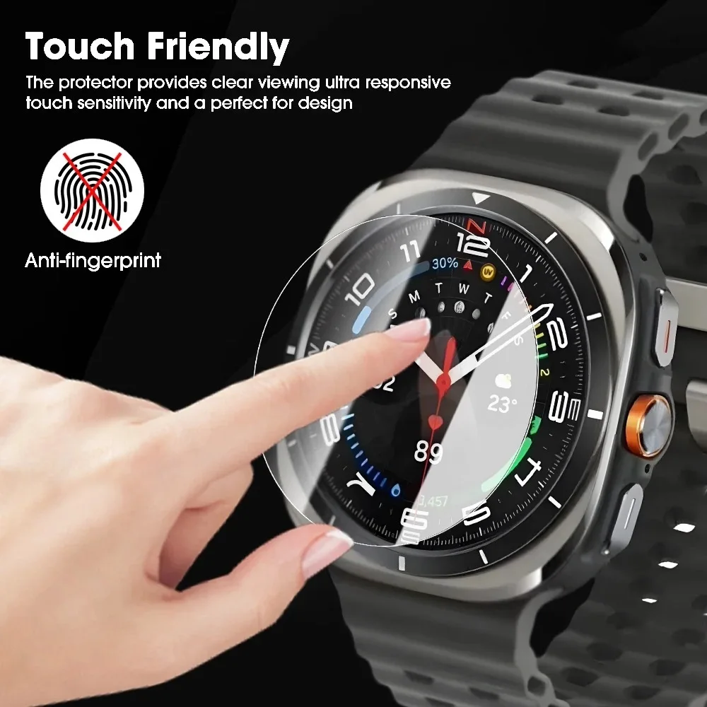 Kaca Tempered untuk jam Samsun - Accessories For Galaxy Watch 5 ulasan dan harga