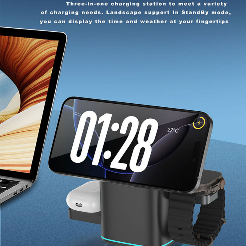 Pengisi Daya Nirkabel Magnetik - Smartwatch Touch ulasan dan harga