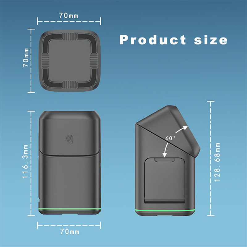 Pengisi Daya Nirkabel Magnetik - Smartwatch Touch ulasan dan harga