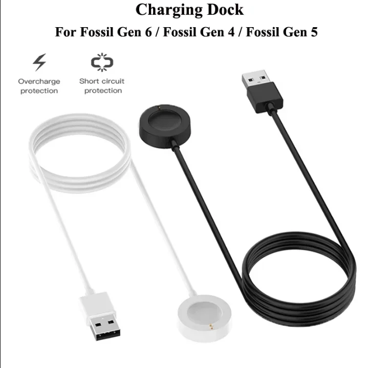 Dok Pengisi Daya Magnetik USB  - Fossil Smartwatch Accessories ulasan dan harga