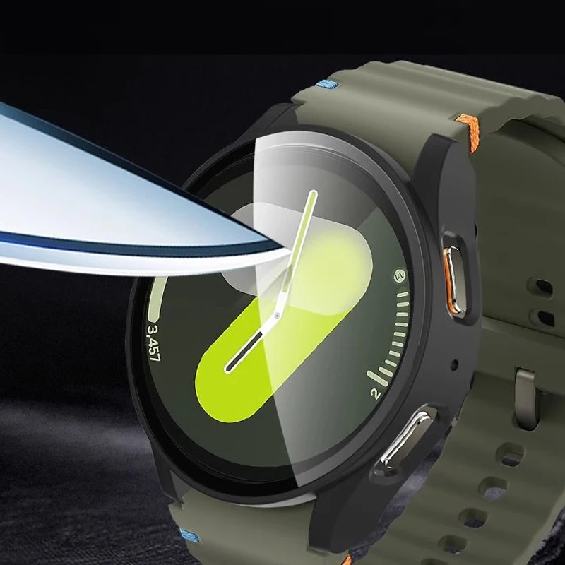 Tempered Glass + casing Untuk  - Accessories For Galaxy Watch 5 ulasan dan harga