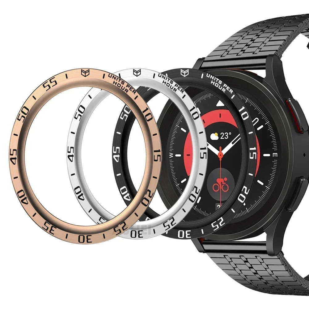 Cincin Bezel Logam Populer unt - Accessories For Galaxy Watch 5 ulasan dan harga