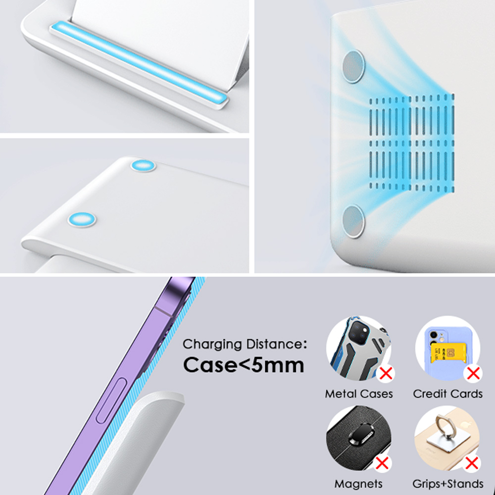 Stasiun Pengisian Daya Nirkabe - Smartwatch Ac ulasan dan harga