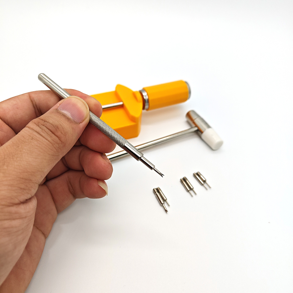 10 buah alat perbaikan jam tan - Tool Kit Strap Change ulasan dan harga