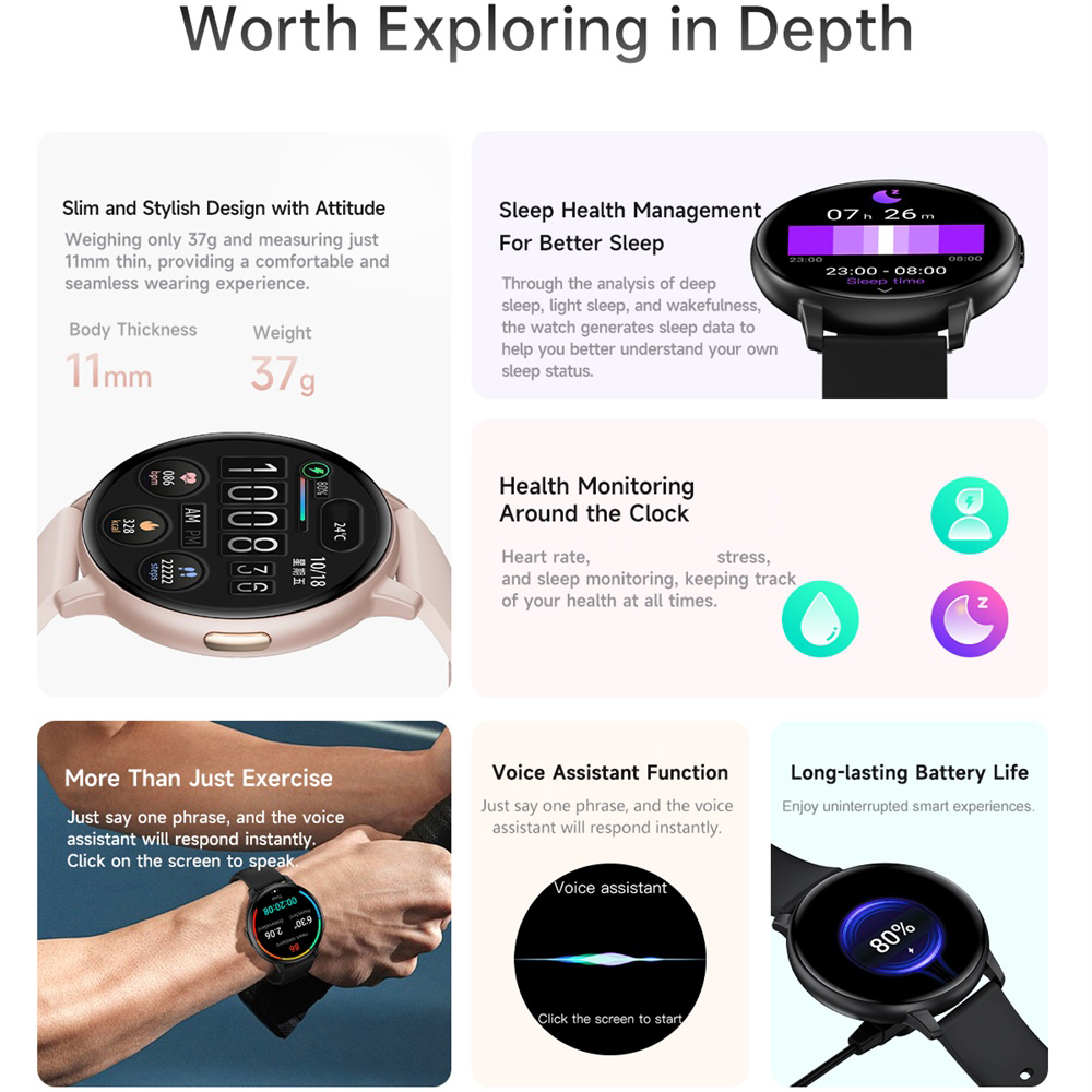 BT Call Smart Watch Wanita Pel - Smartwatch Custom ulasan dan harga