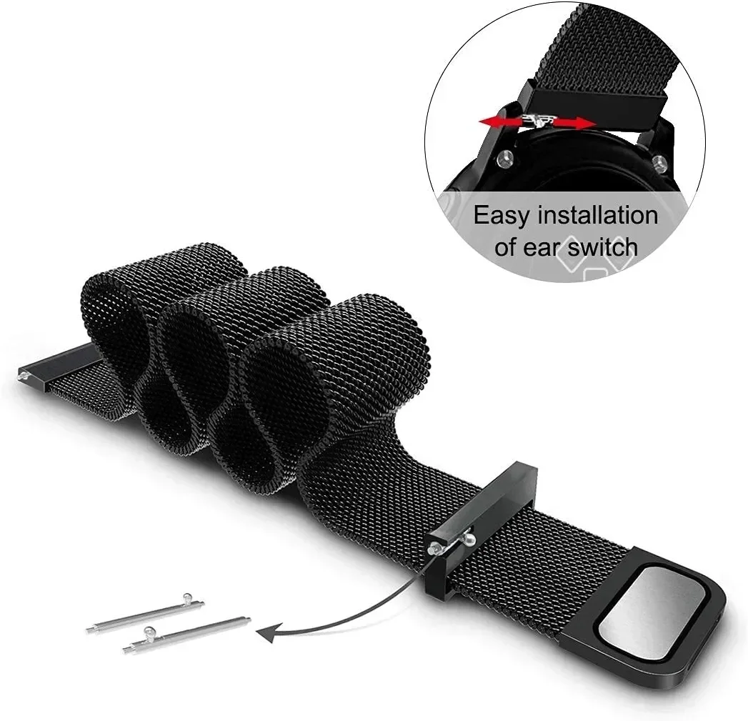 Tali Milanese Loop 18mm Untuk  - Xiaomi Smartwatch S4 Accessories ulasan dan harga