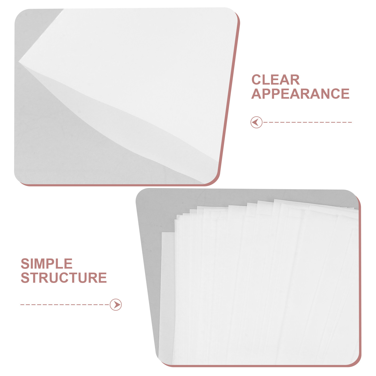 200Pcs Kantong Datar Transpara - Screen Protector Film ulasan dan harga