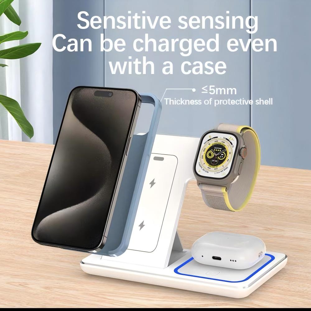 Dudukan Pengisi Daya Nirkabel  - Smartwatch Ac ulasan dan harga
