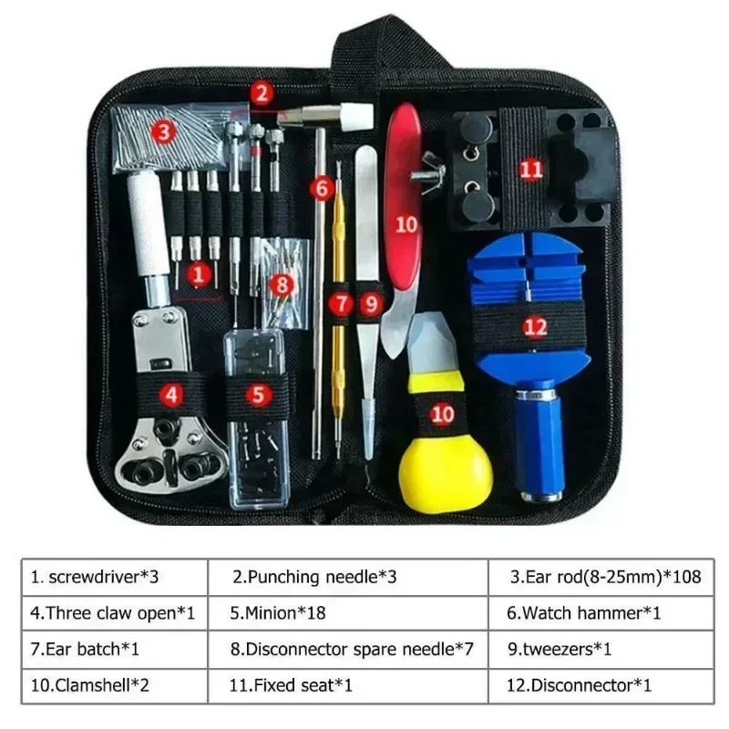147 Buah Set Alat Perbaikan Ja - Tool Kit Strap Change ulasan dan harga