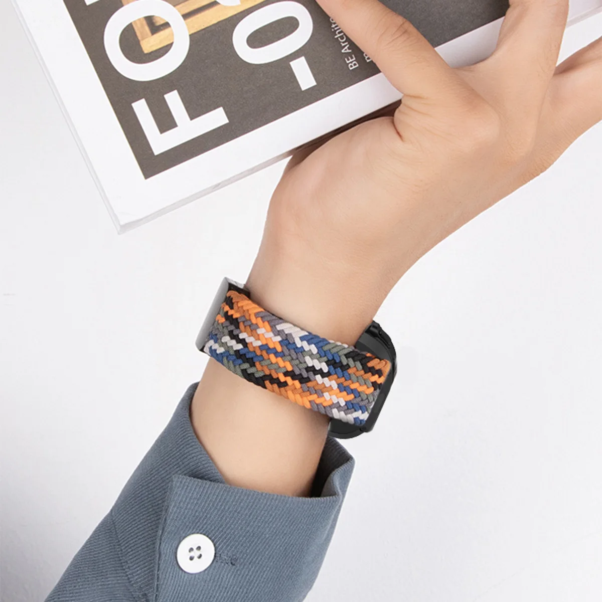 Tali Nilon Magnetik untuk Jam  - Solo Loop Strap ulasan dan harga