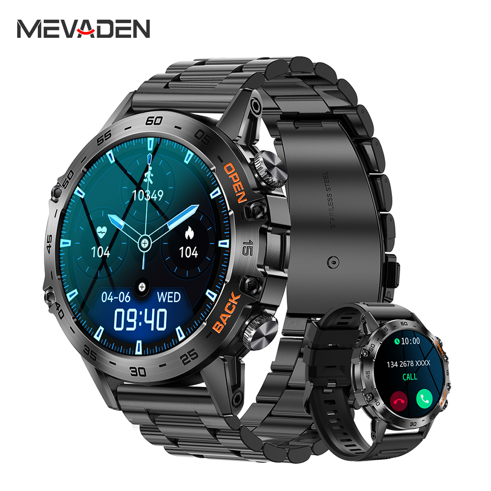 MEVADEN Steel 1.39 inci Jam Ta - Smartwatch Faces ulasan dan harga