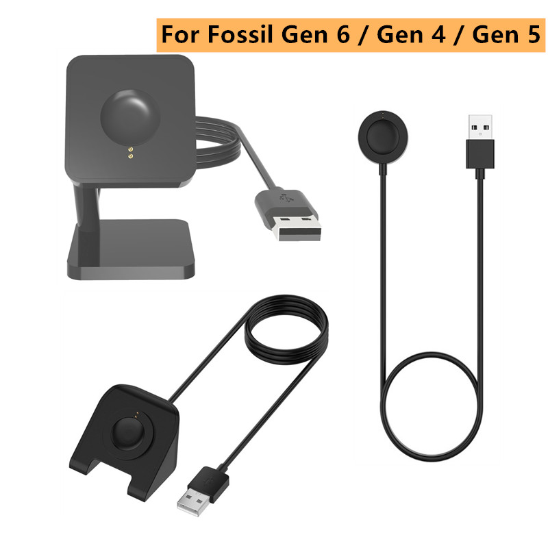 1M Dock Pengisi Daya Isi Daya  - Fossil Smartwatch Accessories ulasan dan harga