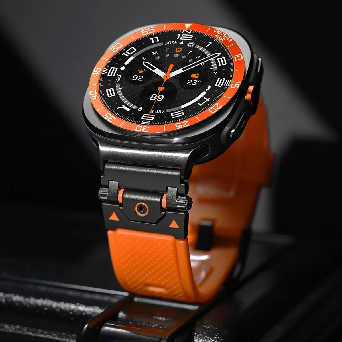 Casing Cincin Bezel Penutup Lo - Samsung Smartwatch Ultra Accessories ulasan dan harga